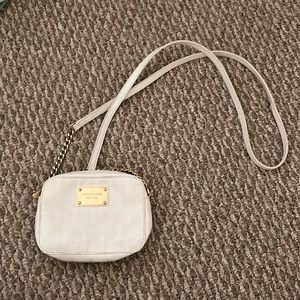 Michael Kors White Crossbody Bag
